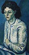 Femme aux Bras Croises pablo picasso